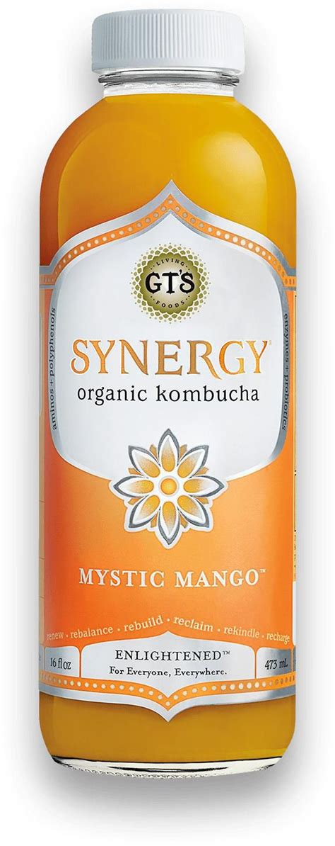 mango kombucha synergy